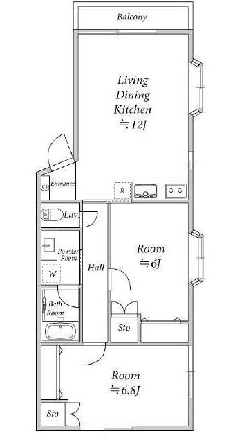 エステーコーポ 間取り