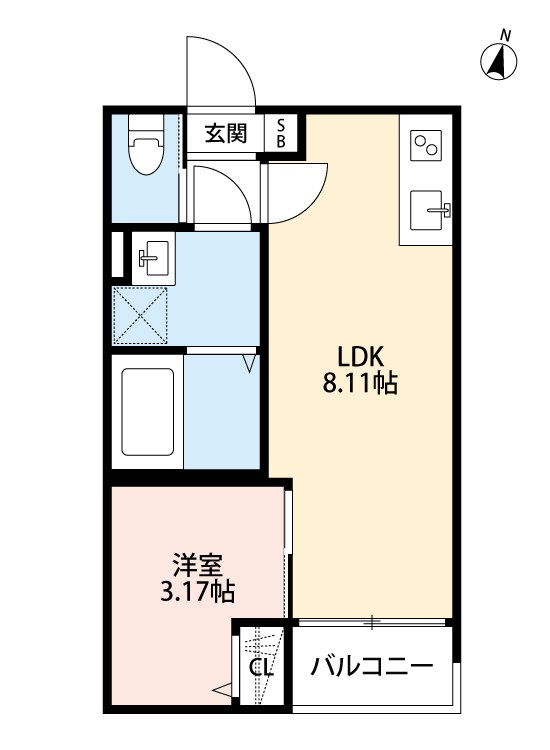 グランシャレー西綾瀬 間取り