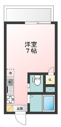 Ｇｌａｎｚ町屋Ⅱ  間取り