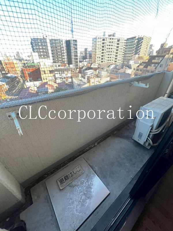 モアシティ浅草 ベランダ