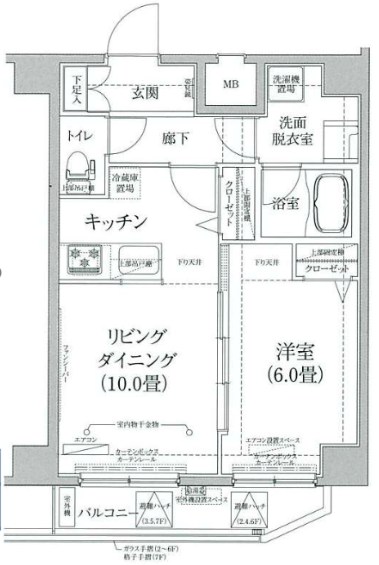 ティモーネ深川リーヴァ 間取り図