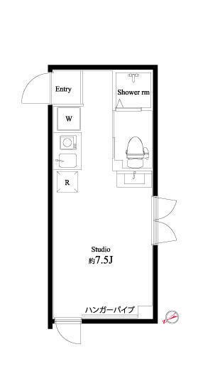 VARY's北千住 間取り