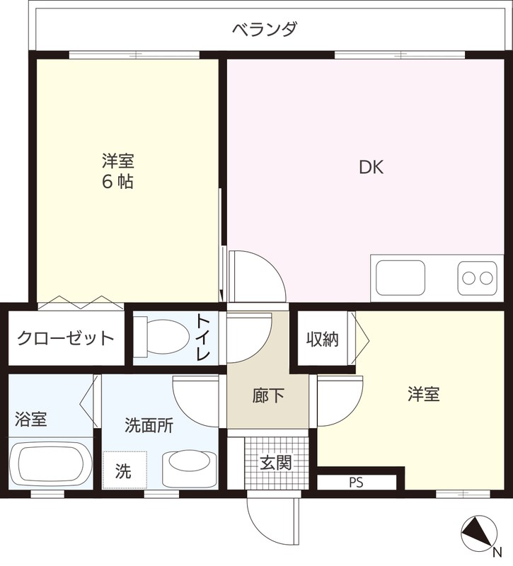 メーゾン清水 間取り