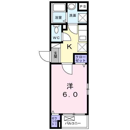 ピアカーノ  間取り図