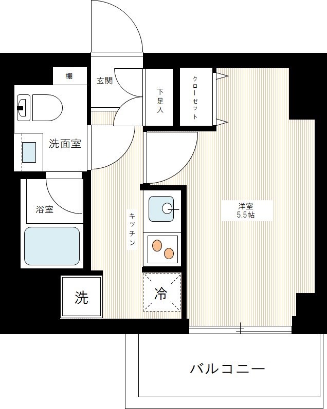 AZEST北千住 間取り