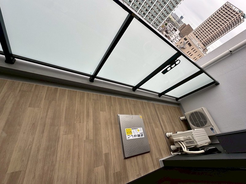 ザ・パークハビオ北千住 ベランダ