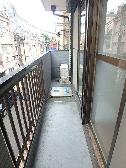 沖杉マンション ベランダ