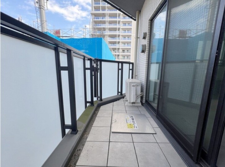 ベルジェンド西日暮里グランセル ベランダ