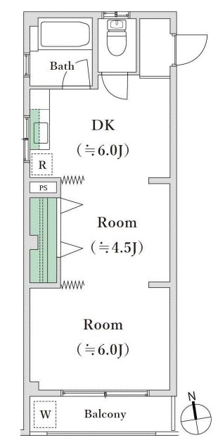 コーポ・スズキ 間取り