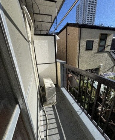 コーポ・スズキ ベランダ
