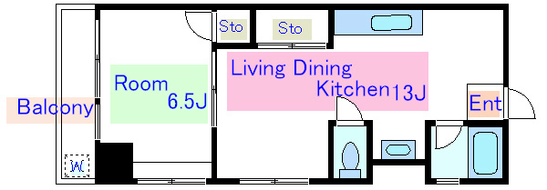 東栄コーポ  間取り