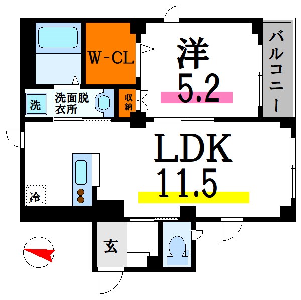 オークス 間取り