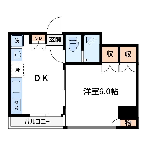 ヴィラセレーナ町屋  間取り