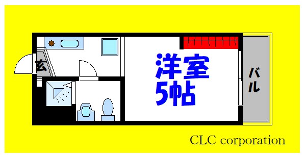 フローラ５ 間取り図