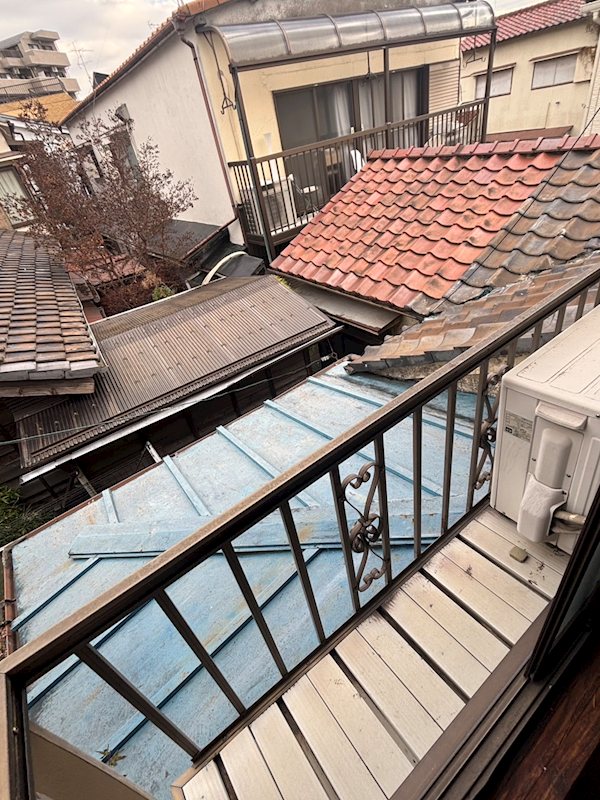 小井土荘 ベランダ