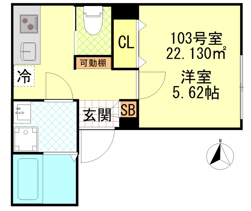 CFジオーレ町屋 間取り