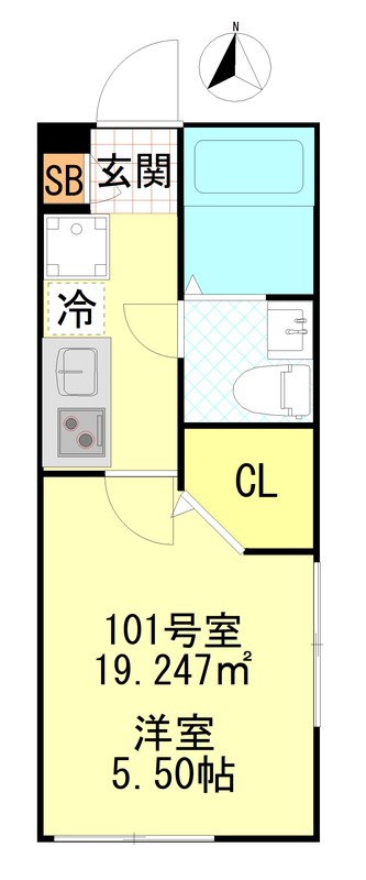 CFジオーレ町屋 間取り