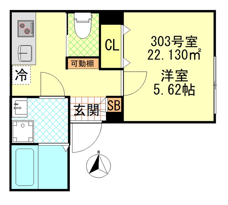 CFジオーレ町屋 間取り