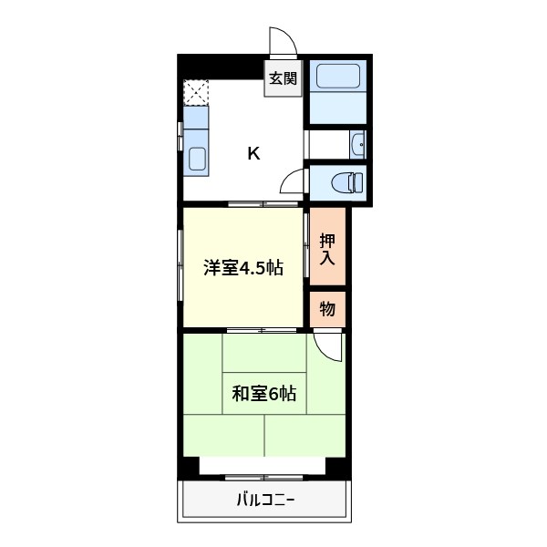 岸ペナテス 間取り