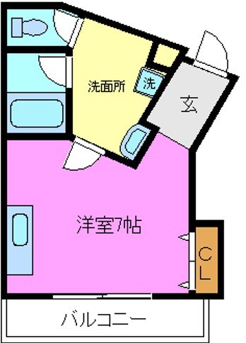 テラッセオク 間取り