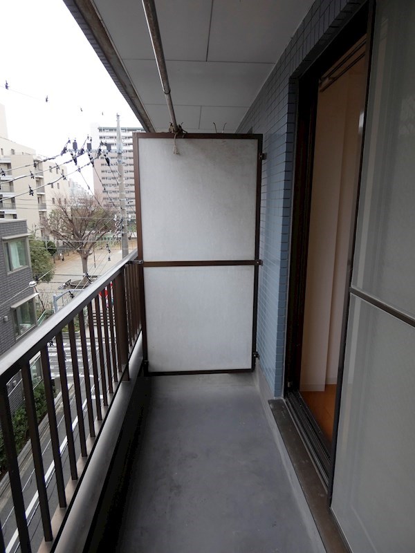 石川ハイツ ベランダ