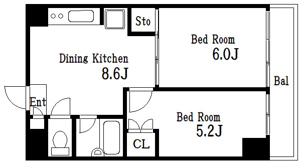 アーク亀戸３丁目  間取り図