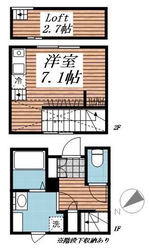 睡鴨荘（スイコウソウ） 間取り