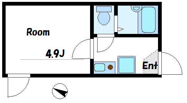 メゾン・ド・クレヴィア南小岩 間取り