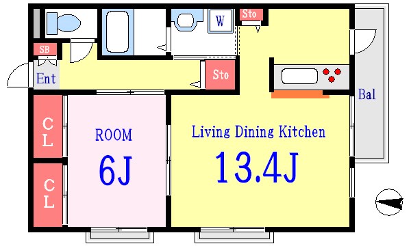 アリヴィオ 間取り図