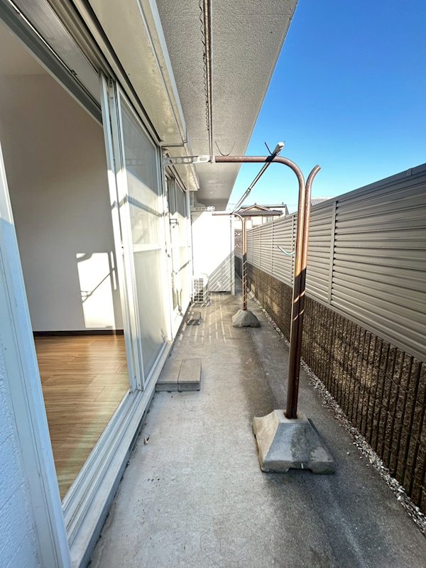 蓬莱館 ベランダ