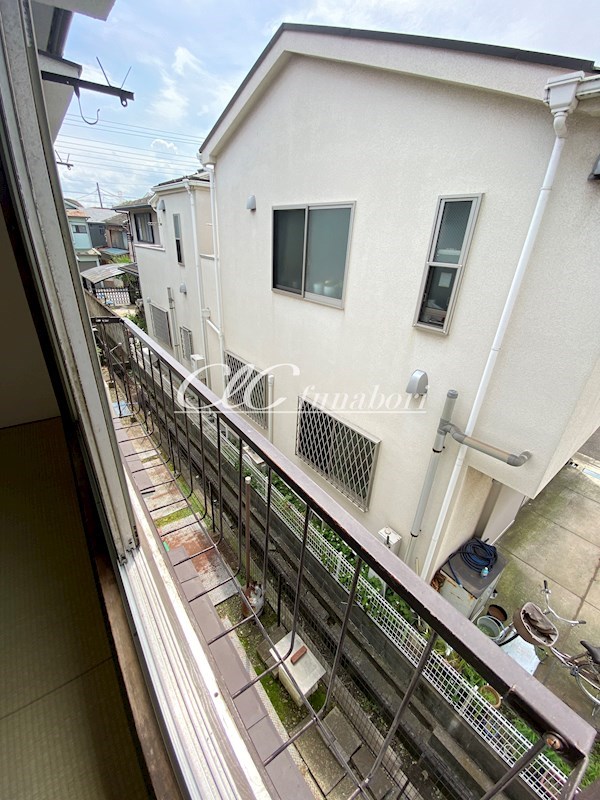 幸泉荘 ベランダ