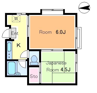 向後ハイツ 間取り