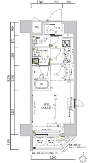 LUMEED大島 間取り図