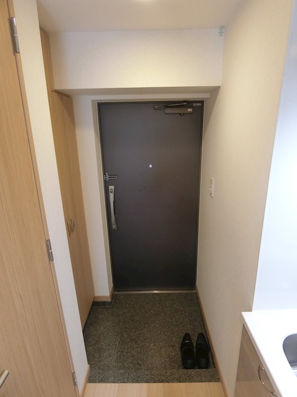 ルーブル大島弐番館 玄関