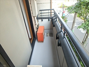 中村ハイム ベランダ