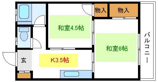 東洋ハイツ 間取り