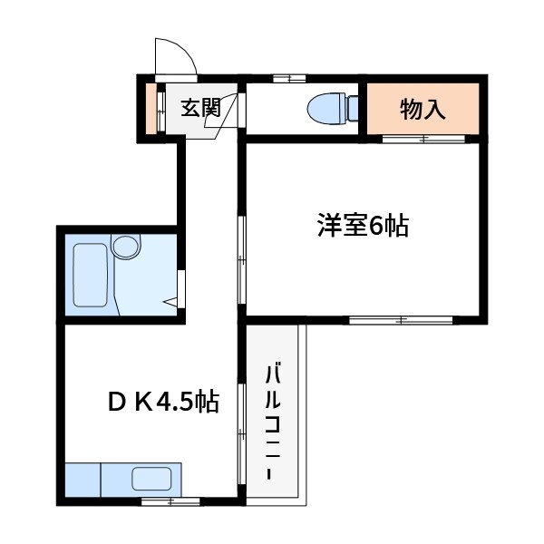 コーポ立花 間取り