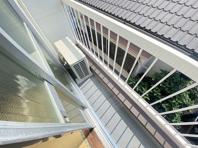 アローハイツ ベランダ