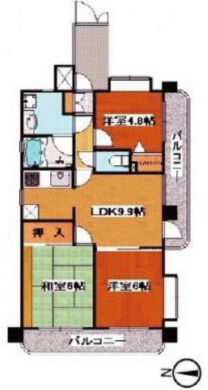 セザール本所吾妻橋 間取り図