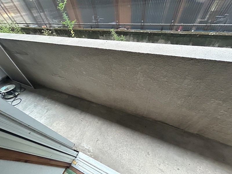 コーポスズキ ベランダ