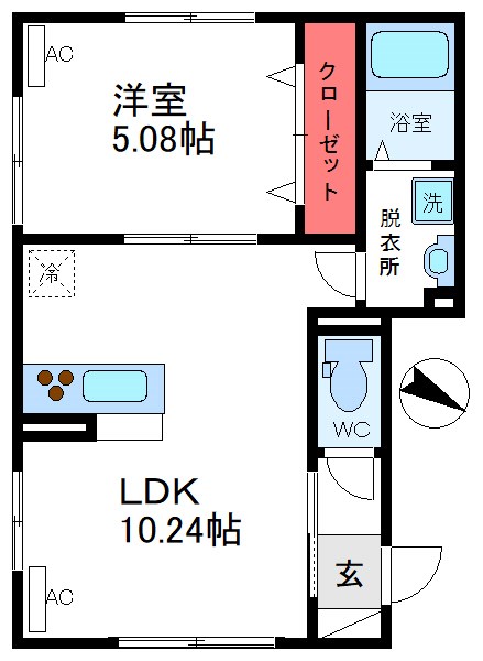 ペイナタルＣｈｉｋａｉ 間取り