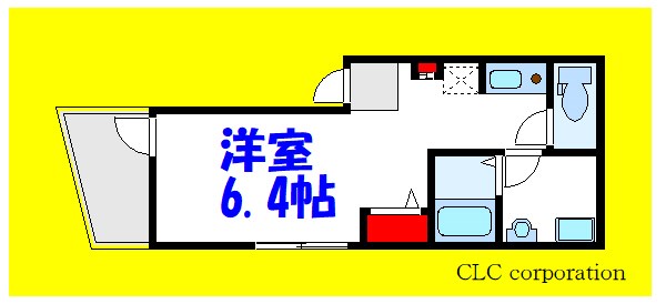 ＭELDIA行徳  102号室 間取り