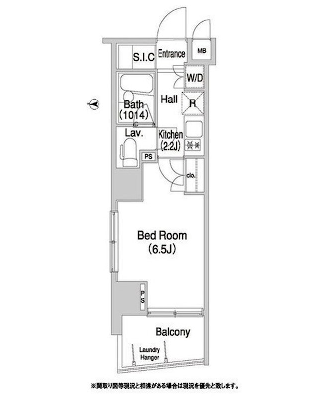 コンフォリア押上  501号室 間取り
