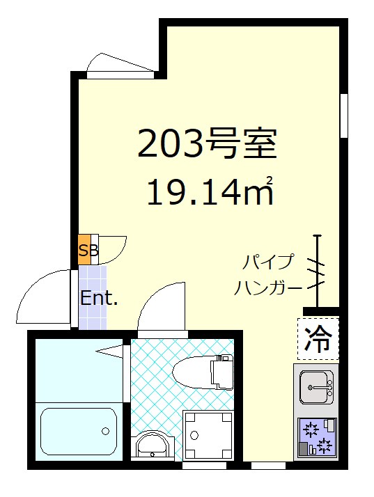 ルーエ亀有 間取り