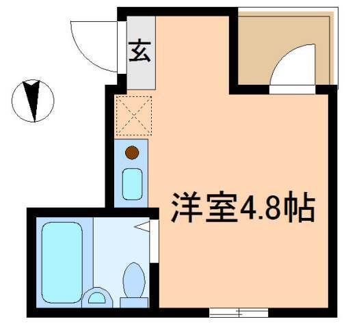 エスポワール町屋弐番館  間取り
