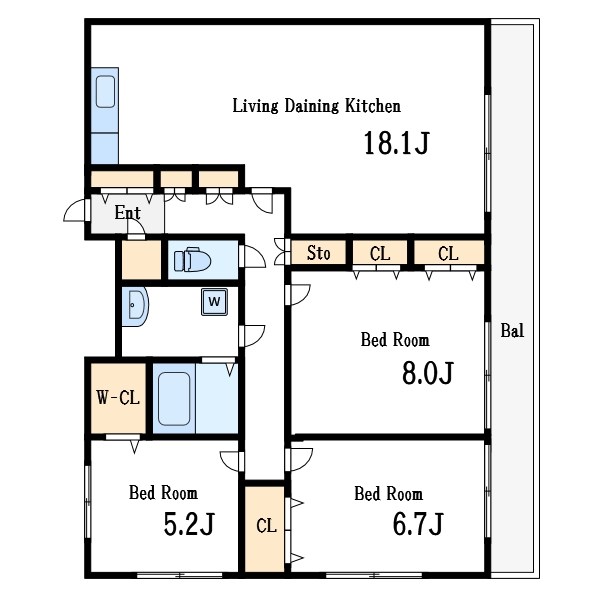 ヴィラコーヨー 間取り