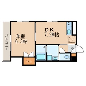 ロイヤルテラス橘亀戸     間取り