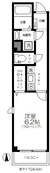 アネックス吾妻橋 間取り
