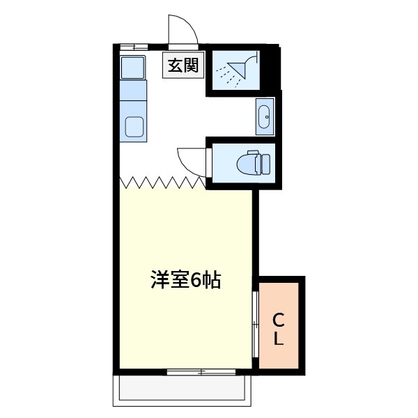 日ノ出コーポ 間取り
