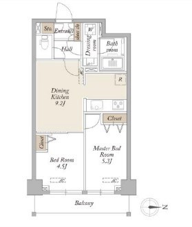 KDXレジデンス梅島  間取り